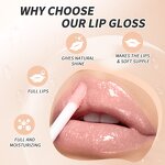 Lip Gloss Manufacturer - 8 Color 5ml Mirror Water Light Liquid Beauty Girls Moisturizing Pearl & SKIH