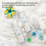 Baby Shampoo Conditioner Set - OEM Plant Based Vegan Tear Free Moisturizing Hair Growth Oil