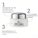 EGF Face Cream - Private Label Anti Aging Collagen Niacinamide Whitening Barrier Repair