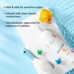 Baby Shampoo Conditioner Set - OEM Plant Based Vegan Tear Free Moisturizing Hair Growth Oil