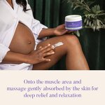 Pregnancy Body Lotion - Body Butter for Pregnant Moms Aching Muscles Soothing Massage Relax