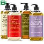 Plant Extract Massage Oil - Private Label Rose Lavender Hair Face Body Care Essential Oil