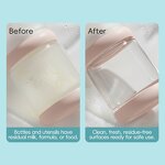 Baby Bottle Dish Soap - Natural Aloe Vitamin B5 Plant Powered Milk Stain Remove