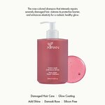 Damask Rose Shampoo Set - Private Label Ceramide Repair Damaged Hair Silicon Free Vegan