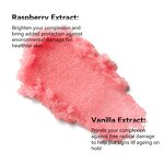 Bath Sets - Private Label Raspberry Vanilla Shower Gel Body Butter Scrub Smoothing Hydrated