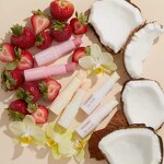 Organic Lip Care Set - Custom Logo Moisturizing Lip Scrub and Balm Coconut Sugar Stick