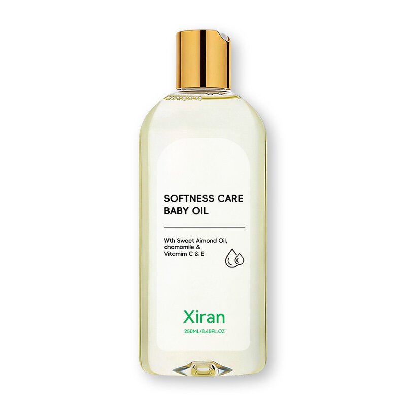 Sweet Almond Baby Oil - Private Label Chamomile Vitamin E Moisturizing Massage Skin Care