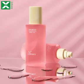 Pink Beach Body Oil - Private Label Vegan Organic Moisturizing Whitening Full Body Massage