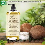 Plant Extract Massage Oil - Private Label Rose Lavender Hair Face Body Care Essential Oil