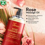 Plant Extract Massage Oil - Private Label Rose Lavender Hair Face Body Care Essential Oil