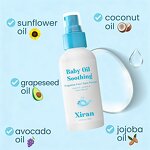 Avocado Jojoba Baby Oil - Private Label Organic Fragrance Free Infant Sensitive Skin Massage
