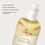 Organic Baby Oil - Private Label 5 Superfood Oils Infant Massage Dry Skin 120ml