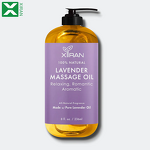 Lavender Massage Oil - Private Label 100% Pure Natural Organic SPA Hair Face Body Care