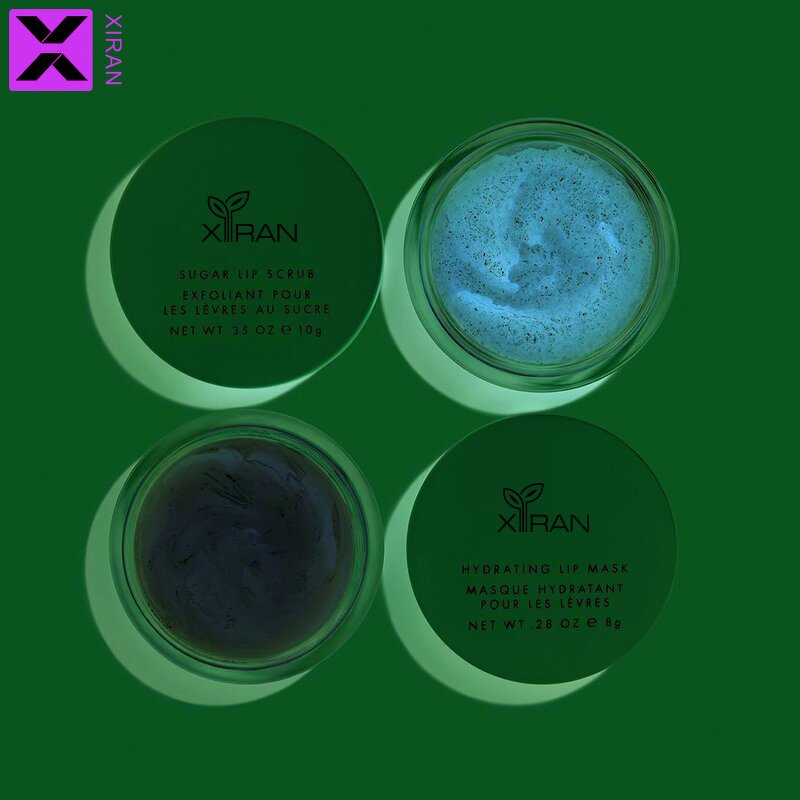 Vitamin C Lip Care Set - Natural Vegan Private Label Lip Scrub and Balm Ultra-Smooth