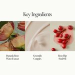 Damask Rose Shampoo Set - Private Label Ceramide Repair Damaged Hair Silicon Free Vegan