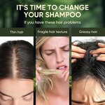 Batana Oil Shampoo - Private Label Rosemary Ginger Castor Anti Hair Loss Scalp Treatment