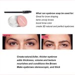 Eyebrow Styling Pomade - Private Label Waterproof Clear Strong Fix Re-growth Brow Soap Wax