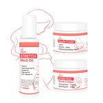 Pregnancy Skin Firming Kit - Private Label Stretch Mark Oil Cream Nipple Cream Breastfeeding