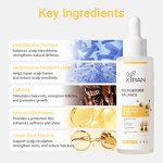 Tea Tree Hair Serum - Private Label Microbiome Balance Caffeine Smooth Hydrate Strengthening