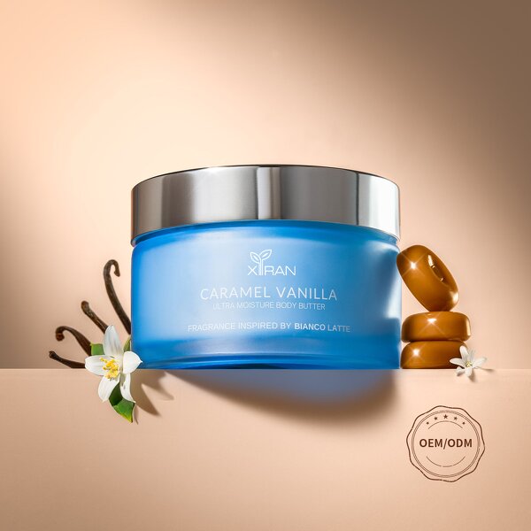 Caramel Vanilla Body Cream - Private Logo Honey Shea Butter Deep Moisturizing Long-Lasting