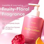 Vegan Body Lotion - Private Label Natural Cocoa Butter Niacinamide Whitening Fruity-Floral