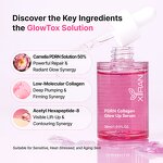 Camellia PDRN Serum - Private Label Collagen Anti Aging Plumping Instant Glow Pink Face Serum
