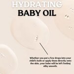 Hydrating Baby Oil - Private Label Natural Organic 150ml Sensitive Skin Custom OEM