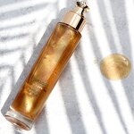 Body Glow Oil - Private Label Luxury Glitter Liquid Highlighter Bronzer Gold Long Lasting