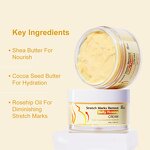 Stretch Mark Removal Cream - 100% Natural Vegan Postpartum Scar Maternity Belly Firming