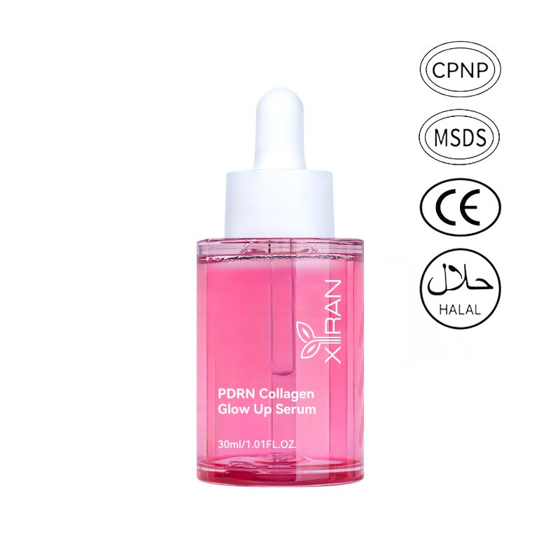 Camellia PDRN Serum - Private Label Collagen Anti Aging Plumping Instant Glow Pink Face Serum