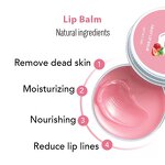 Vegan Lip Balm - Lip Care Custom Natural Vitamin E Organic Safe Soothing Moisturising