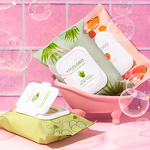 Makeup Remover Wipes - Private Label Custom Logo Fruits Scent Daily Facial Cleanser Towelettes