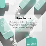 Biotin Caffeine Hair Set - Private Label Organic Anti Hair Loss Shampoo Conditioner Vegan