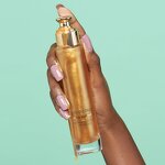 Body Glow Oil - Private Label Luxury Glitter Liquid Highlighter Bronzer Gold Long Lasting