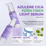 PDRN Fiber Serum - Private Label Azulene Centella Anti Acne Barrier Repair Soothing 30ml