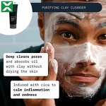 Men Skin Care Set - OEM Private Label Face Wash Cleanser Anti Acne Moisturizing Control