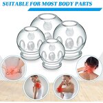 Glass Cupping Jar Set - Professional 42pcs Chinese Acupoint Fire Vacuum Therapy Massager