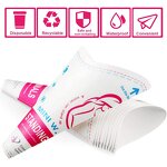 Disposable Female Urinal - Portable Lightweight Waterproof Paper Funnel Standing Pee Feminine Hygiene