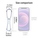 PP Tongue Cleaner - 100% BPA-Free Effective Food Grade Tool Bad Breath Treatment Oral Hygiene