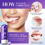 V34 Toothpaste Tablets - 30 Chewing Cleaning Teeth Whitening Color Corrector Fresh Breath