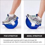 Calf Stretcher - Fitness Non-slip Rubber Foot Rocker Plantar Fasciitis Achilles Tendonitis