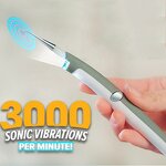 Sonic Dental Cleaner - Oral Care Electric Teeth Whitening Tartar Stains Remover With LED Light