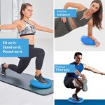 Wobble Cushion - Core Balance Disc Stability Pads Physical Therapy Dyna Disc Wobble Board