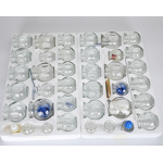 Glass Cupping Jar Set - Professional 42pcs Chinese Acupoint Fire Vacuum Therapy Massager