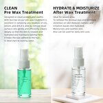Pre & After Wax Spray - 60ml Natural Lavender Tea Tree Oil Cleaning Soothing Waxing Skin Care
