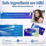 Teeth Whitening Strips - Hot Selling 6% HP Natural Mint Advanced Stain Removal Oral Care