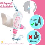 Disposable Female Urinal - Portable Lightweight Waterproof Paper Funnel Standing Pee Feminine Hygiene