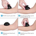 Silicone Cupping Therapy Cup - Professional Vacuum Anti Cellulite Suction Body Massage Cup