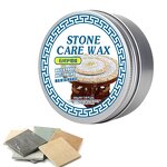 Stone Care Polish Wax - Natural Kitchen Bath Marble Floor Furniture Seal Protect Soapstone Slate