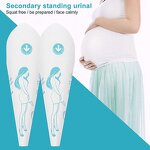 Disposable Female Urinal - Portable Lightweight Waterproof Paper Funnel Standing Pee Feminine Hygiene